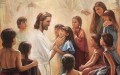 イエスはニーファイ人の子供たちを祝福する 2 宗教的なクリスチャン